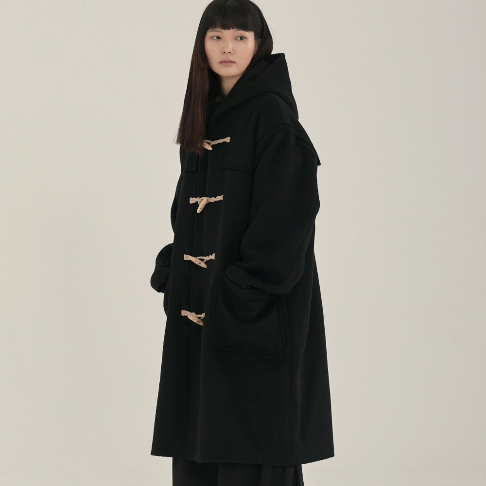unisex duffle coat black [3color] (9/28)순차적배송